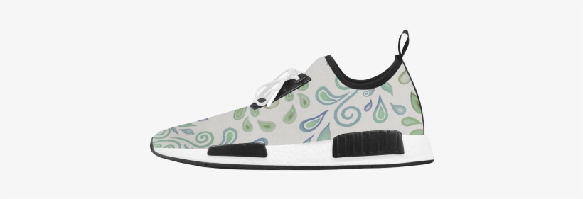 Blue And Green Watercolor Design Women's Draco Running - Photography Camera Women’s Draco Running Shoes, transparent png #777476