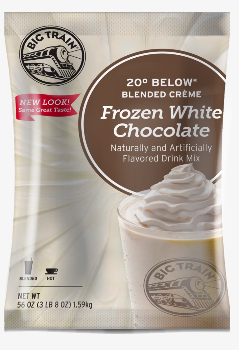 650800 20below Whtchocolate Big Train Blended Ice Coffee 3.5 Lb Bag