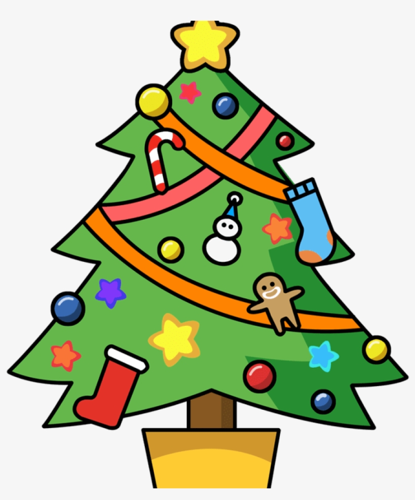 Math Clipart Christmas - X Mas Tree Clipart, transparent png #777808