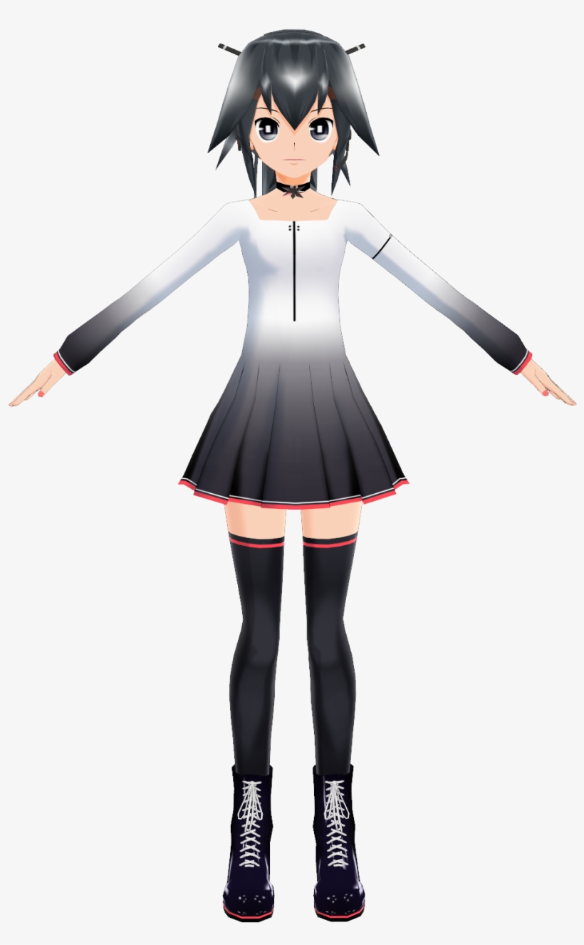 Cul Mmd Model Black - Cul Mmd, transparent png #777810