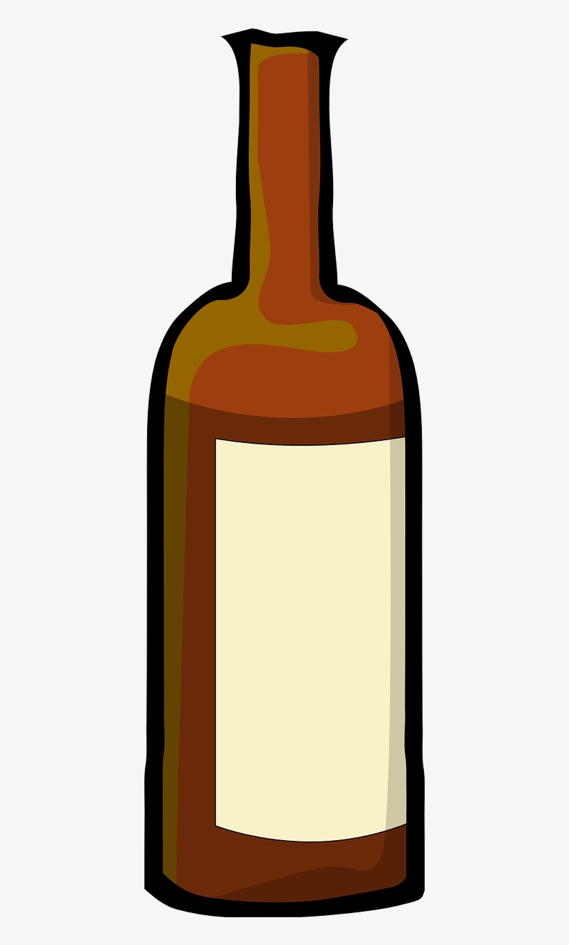 Liquor Drink Beverage Png Image Picpng - Wine Bottle Clip Art, transparent png #777858