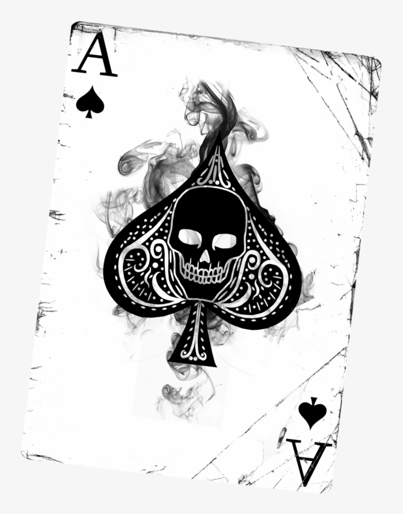 Deadmen-card - Ace Of Spades Art, transparent png #778331