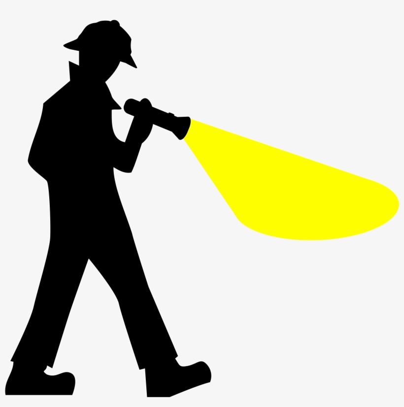 This Free Icons Png Design Of Detective Silhouette, transparent png #778573