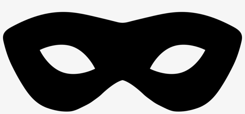 Masquerade Mask Silhouette Png Banner Transparent Download - Mask Silhouette, transparent png #778896