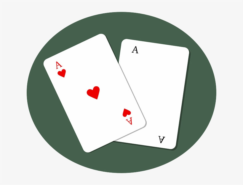 One, Two, Heart, Game, Cards, Aces, Card, Ace - Naipe Clipart, transparent png #779041