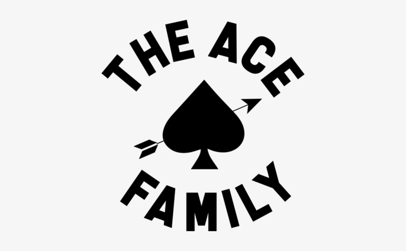 Shop Ace Family - Black And White Tiger Logo Design, transparent png #779314