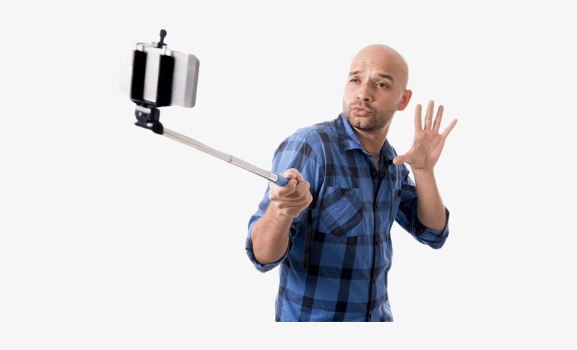 Free Icons Png - Man Taking Selfie Png, transparent png #779431