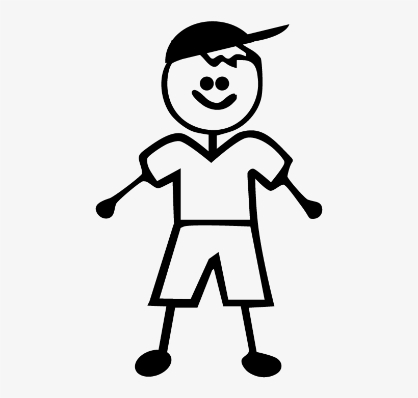 Boy Stick Figure Png, transparent png #779485