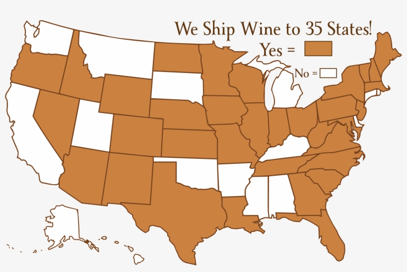 We Ship To 35 States - Millennial Vote 2016 Election, transparent png #779521