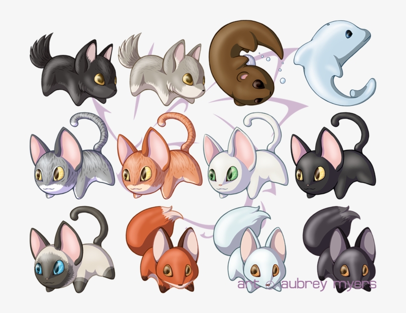 Manga Animals Drawing At Getdrawings - Cute Anime Animal Drawings, transparent png #779715