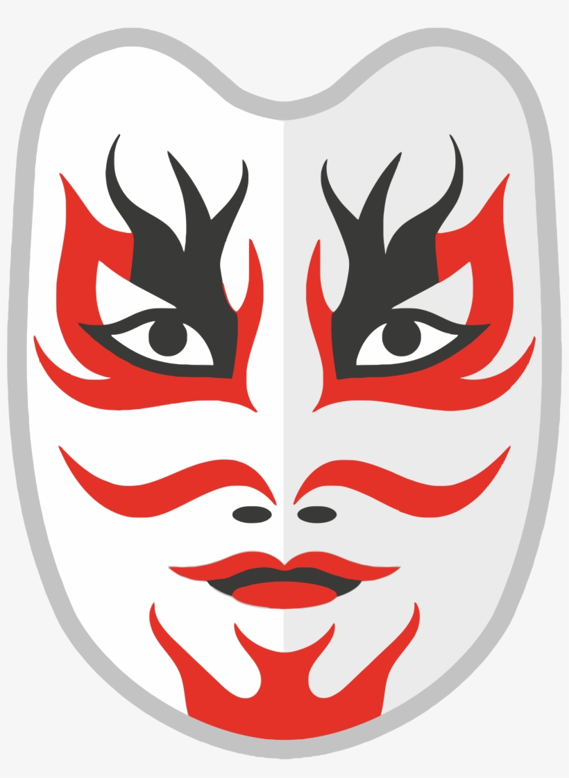 This Free Icons Png Design Of Japanese Mask, transparent png #779735