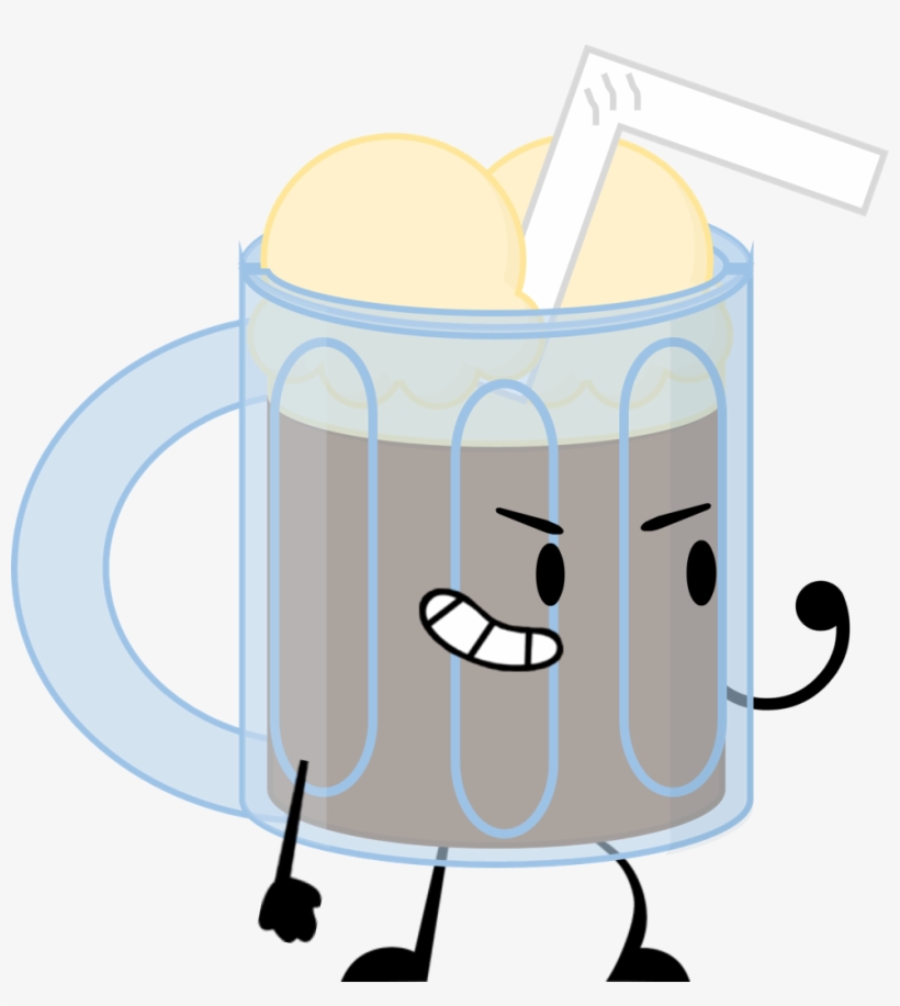 Root Beer Float Pose - Rootbeer Float Cartoon, transparent png #779845