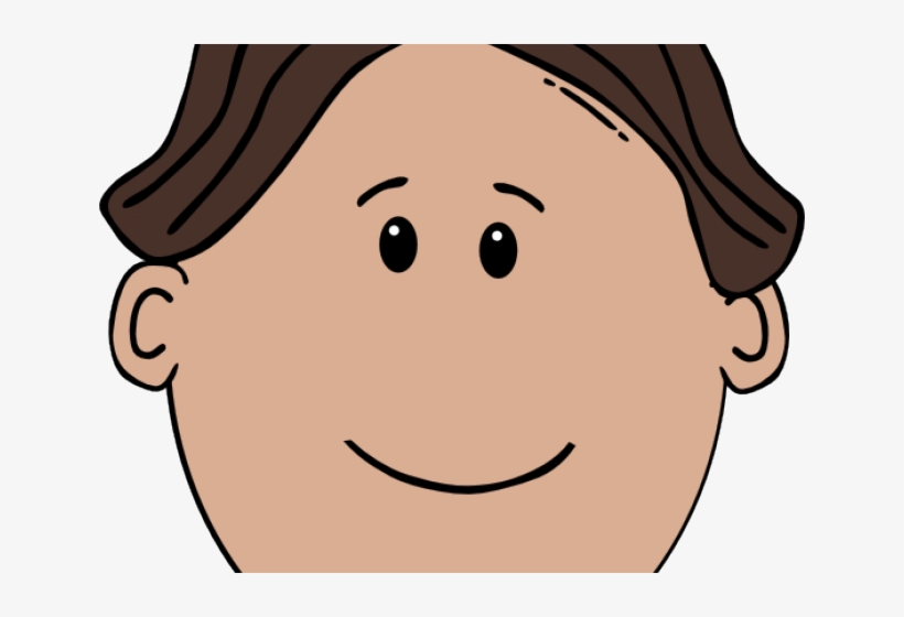 Surprised Face Cartoon - Cartoon Man Face, transparent png #779850