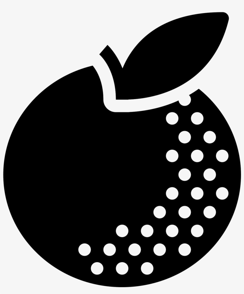 Orange Filled Icon - Plate, transparent png #779882