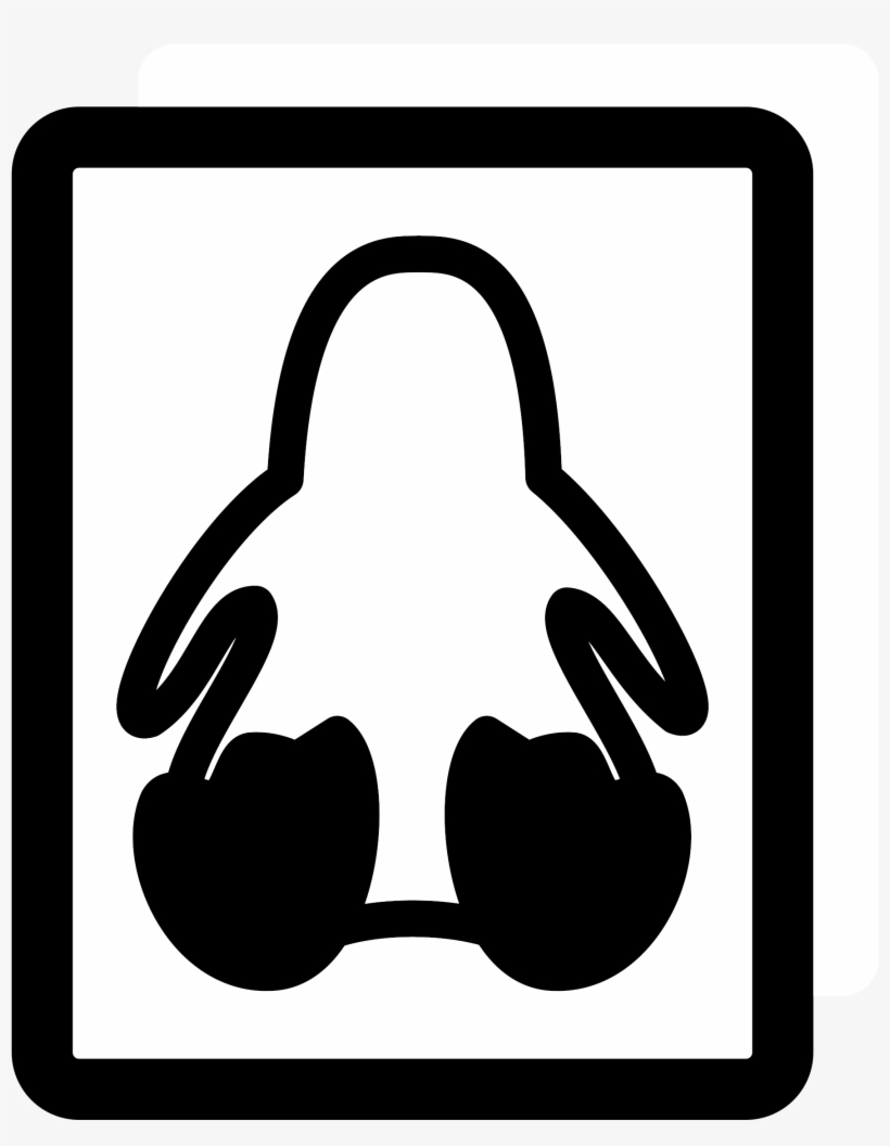 This Free Icons Png Design Of Mono Linux Hdd Mount, transparent png #7700626