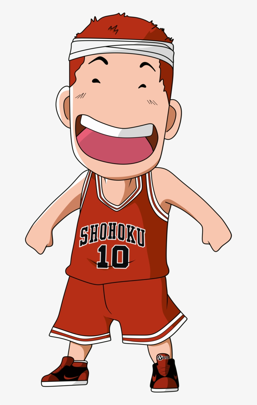Slam Dunk Clipart At Getdrawings - Slamdunk Sakuragi, transparent png #7701347