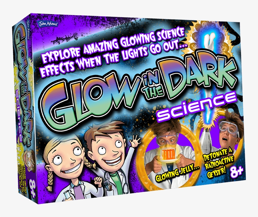 9880-glowindark Leftface - Science, transparent png #7701603