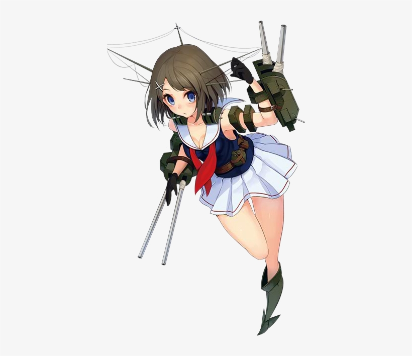 68 3 - Kancolle Heavy Cruiser, transparent png #7702680