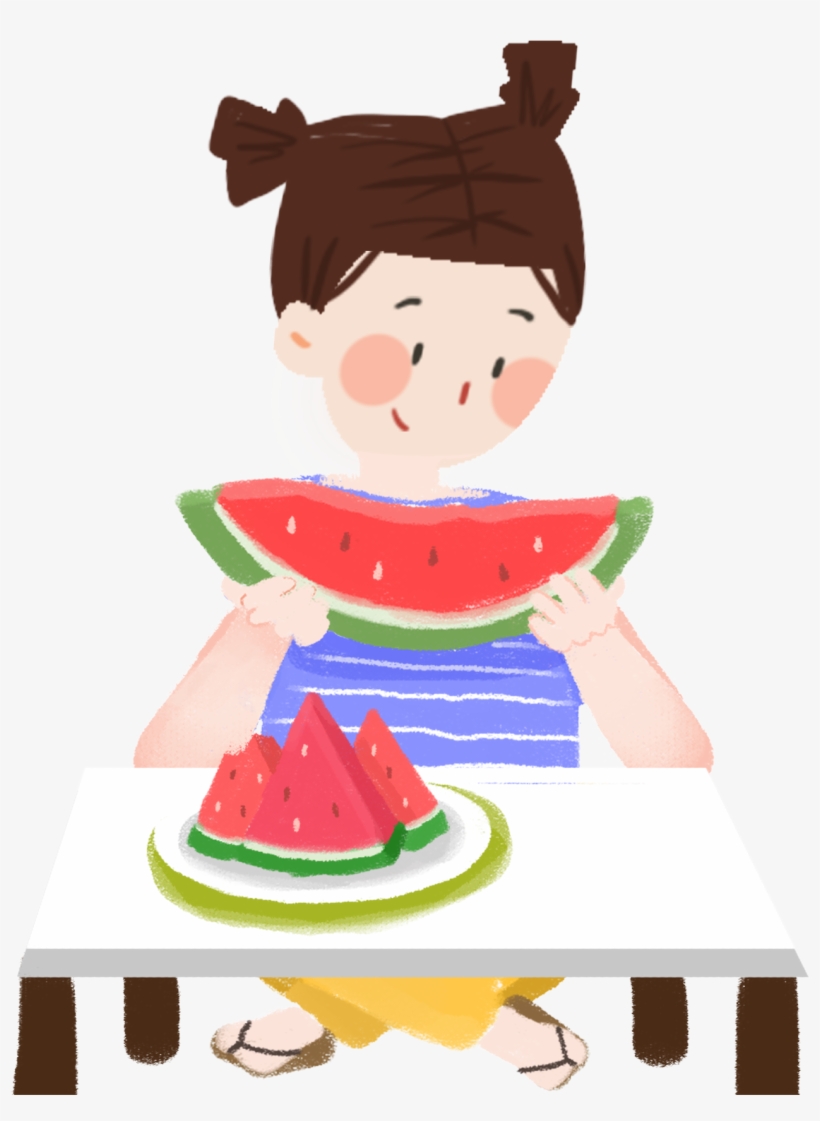 Cartoon Cute Girl Person Png And Psd - Cartoon, transparent png #7703026