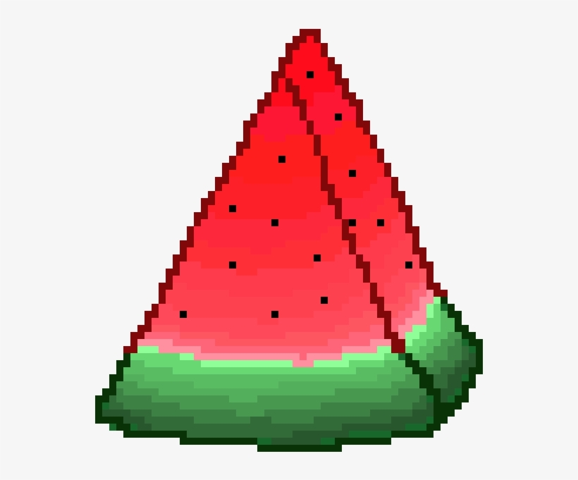 Watermelon - Watermelon Pixel Png, transparent png #7703174