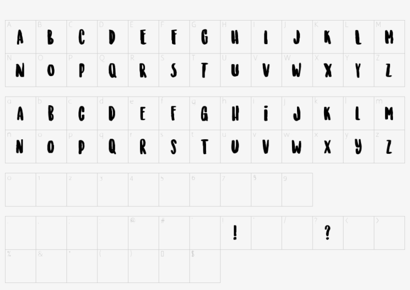 Character Map - Sunrise International Demo, transparent png #7703372