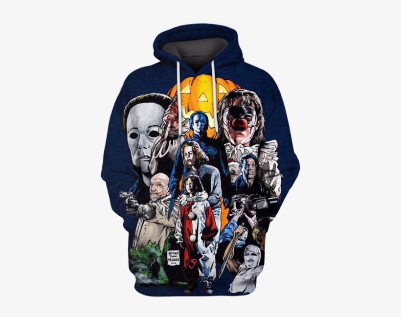 3d Halloween 4 The Return Of Michael Myers Hoodie - Halloween 4 The Return Of Michael Myers Poster, transparent png #7703382