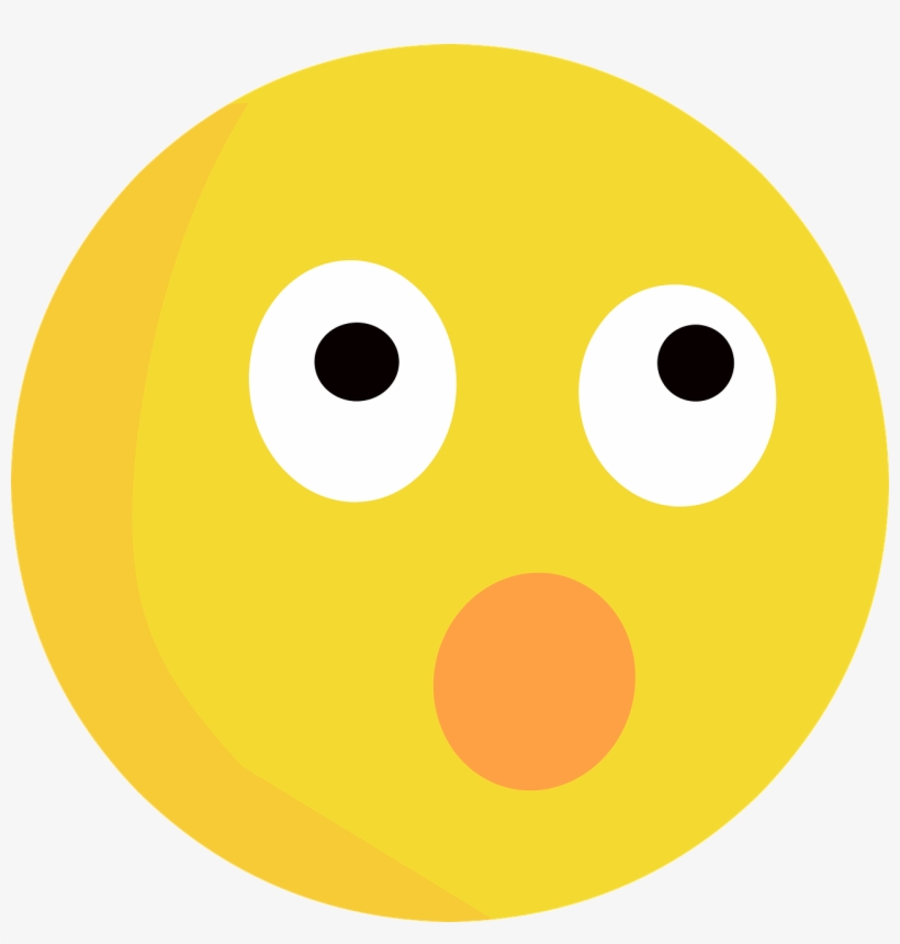 Emoji Face Emotions - Wow Emoji, transparent png #7704386
