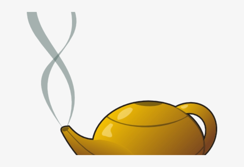Genie Lamp Clipart, transparent png #7704551