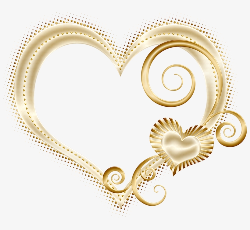 Фотки Golden Heart, Heart Of Gold, Love Heart, Heart - Zaheer Name, transparent png #7704632