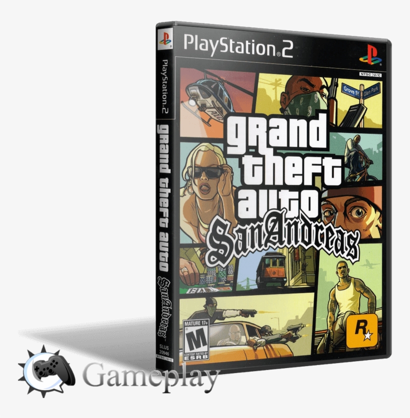 Ðšñƒð¿ð¸ñ‚ñœ Gta San Andreas Ps2 Ðšð¸ðµð², Ð - Gta San Andreas, transparent png #7704772