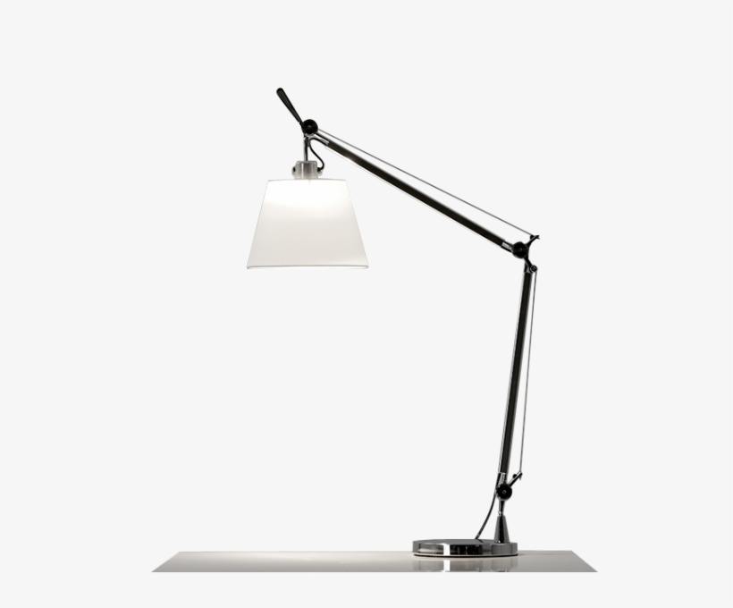 Equipoise Desk Lamp With Fabric Shade - Lampshade, transparent png #7705043