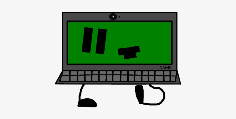 Computery-0 - Led-backlit Lcd Display, transparent png #7705288