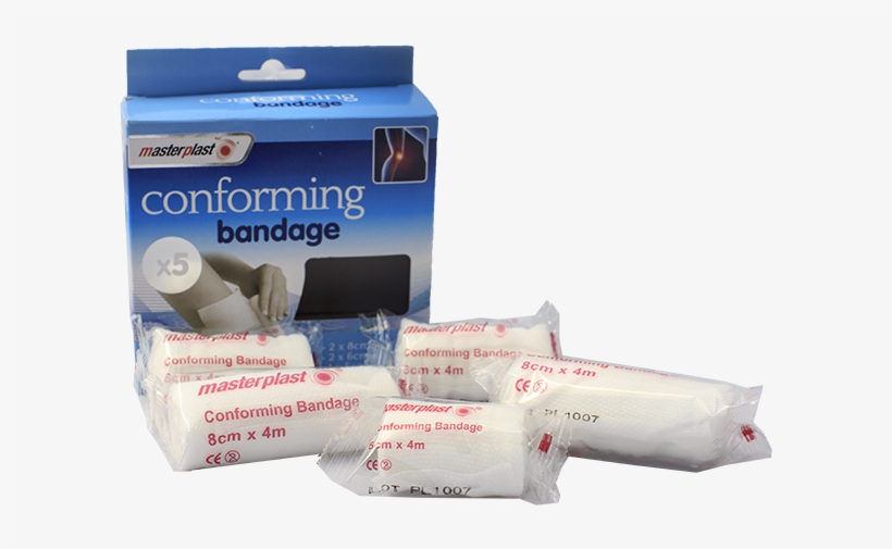 Conforming Bandage - Carton, transparent png #7705414