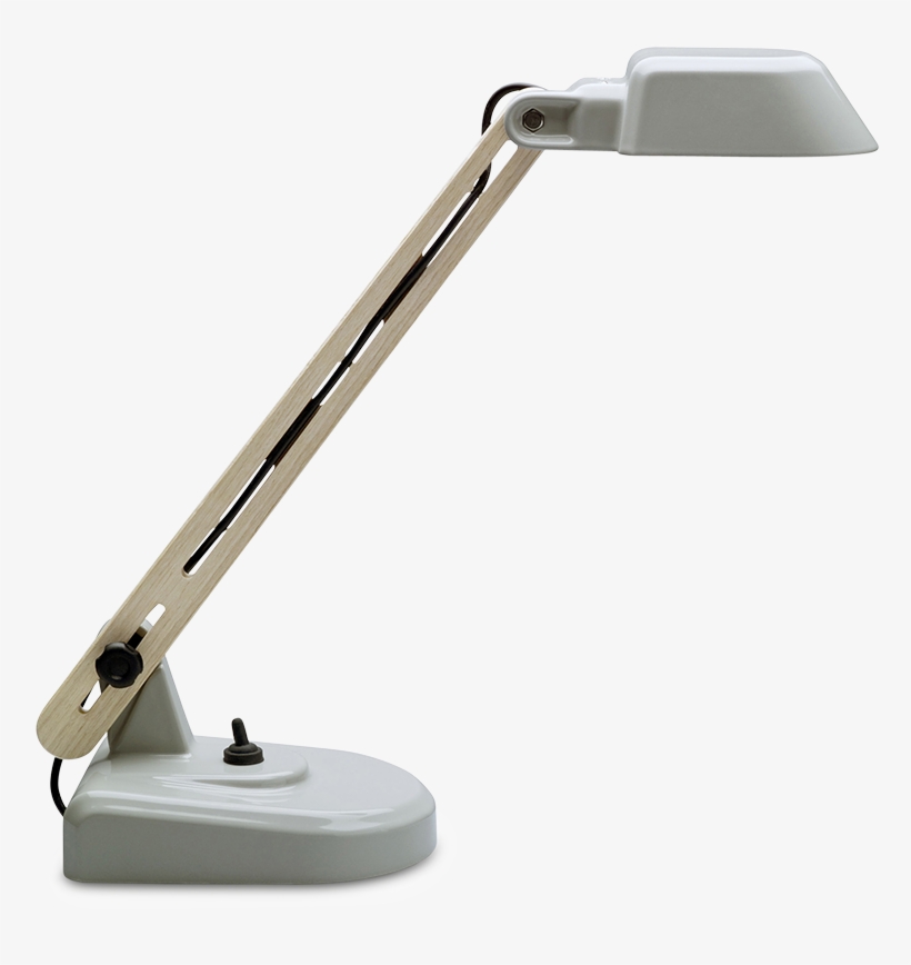 Work Lamp By Dick Van Hoff, Gray-0 - Bureau Lamp, transparent png #7705501