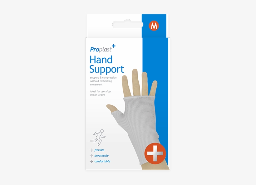 Hand Support Bandage - Hand, transparent png #7705728