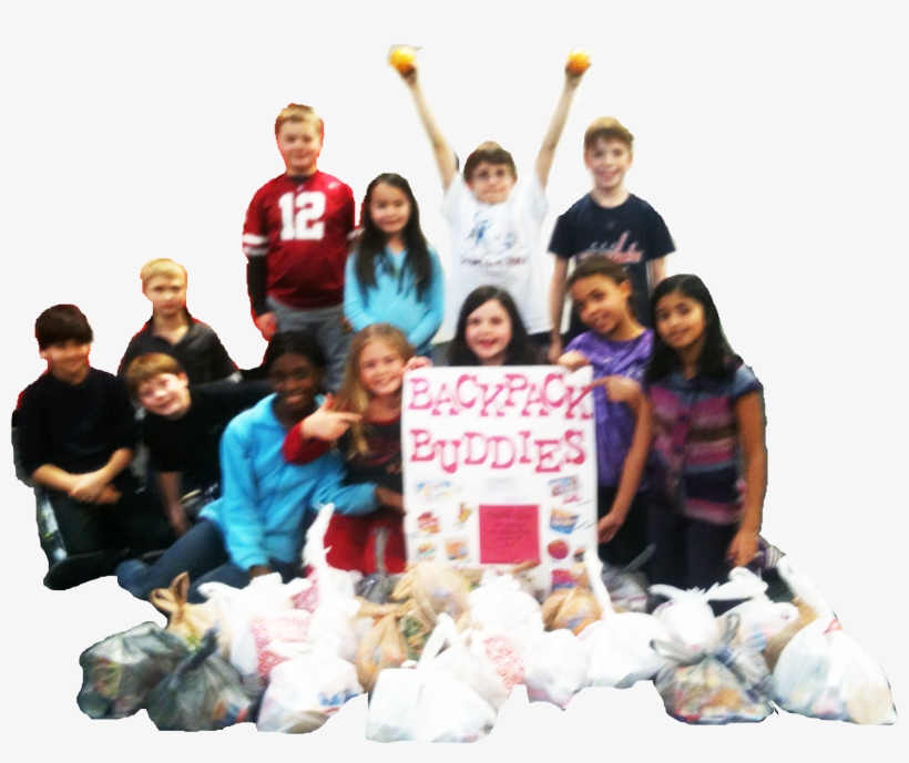 The Backpack Program Was Developed By An Ashburn Elementary - Social Group, transparent png #7706642