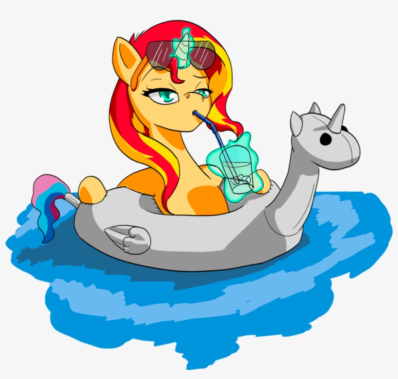 Artist Alloco Floaty Inflatable Tube Like - Cartoon, transparent png #7707004