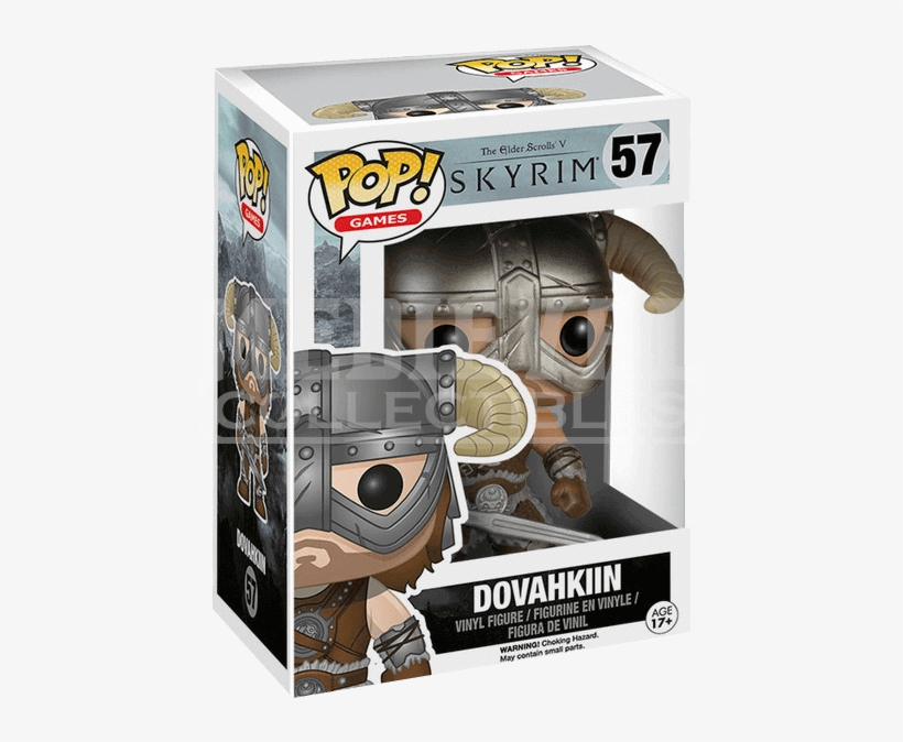 Skyrim Dovahkiin Pop Figure - Pop Skyrim, transparent png #7707903
