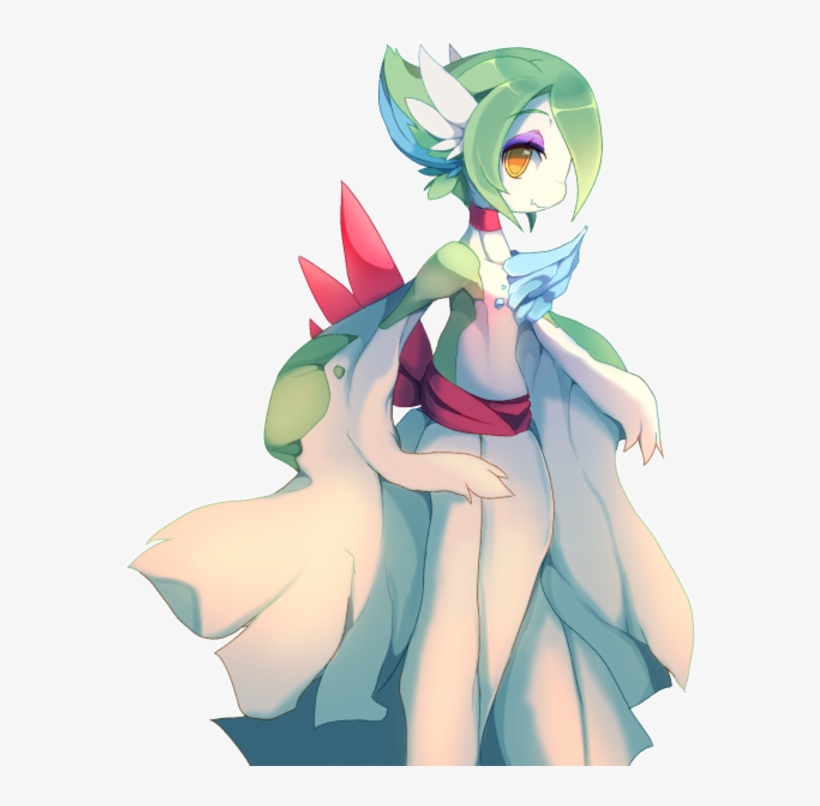 Pokefusion / Pokemon Fusion - Pretty Pokemon Fusion Gardevoir, transparent png #7708446