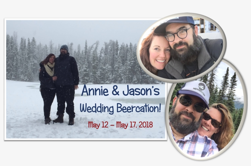 Annie & Jason's Wedding Beercation - Snow, transparent png #7708496