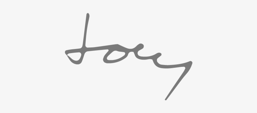 Joey Nielsen Signature - Calligraphy, transparent png #7709271