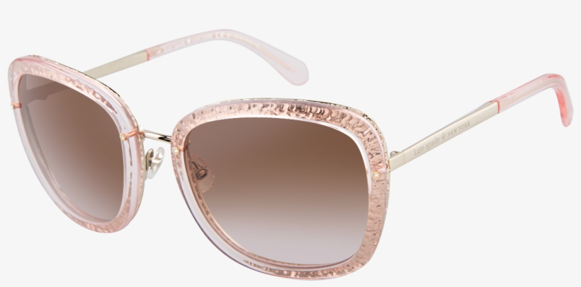 Kate Spade Sunglasses Scottie/s 0cw1 Transparent Pink - Sunglasses, transparent png #7709423