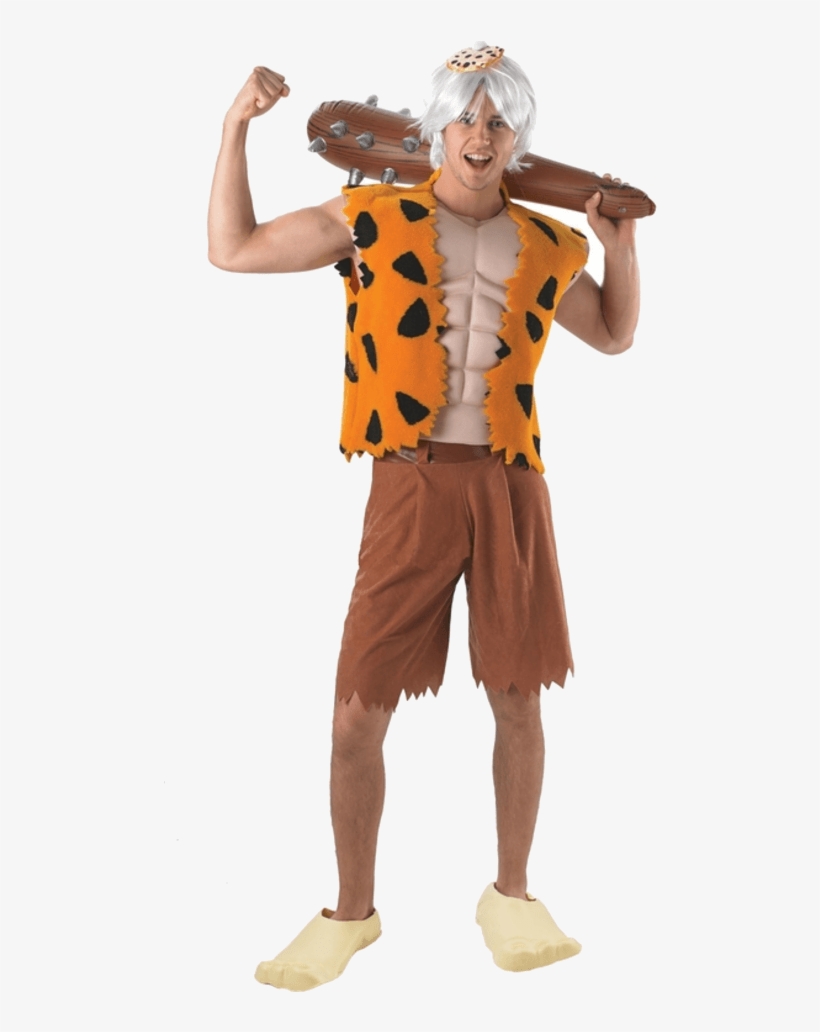 Deluxe Bam-bam Rubble Costume - Bam Bam Costume, transparent png #7709482