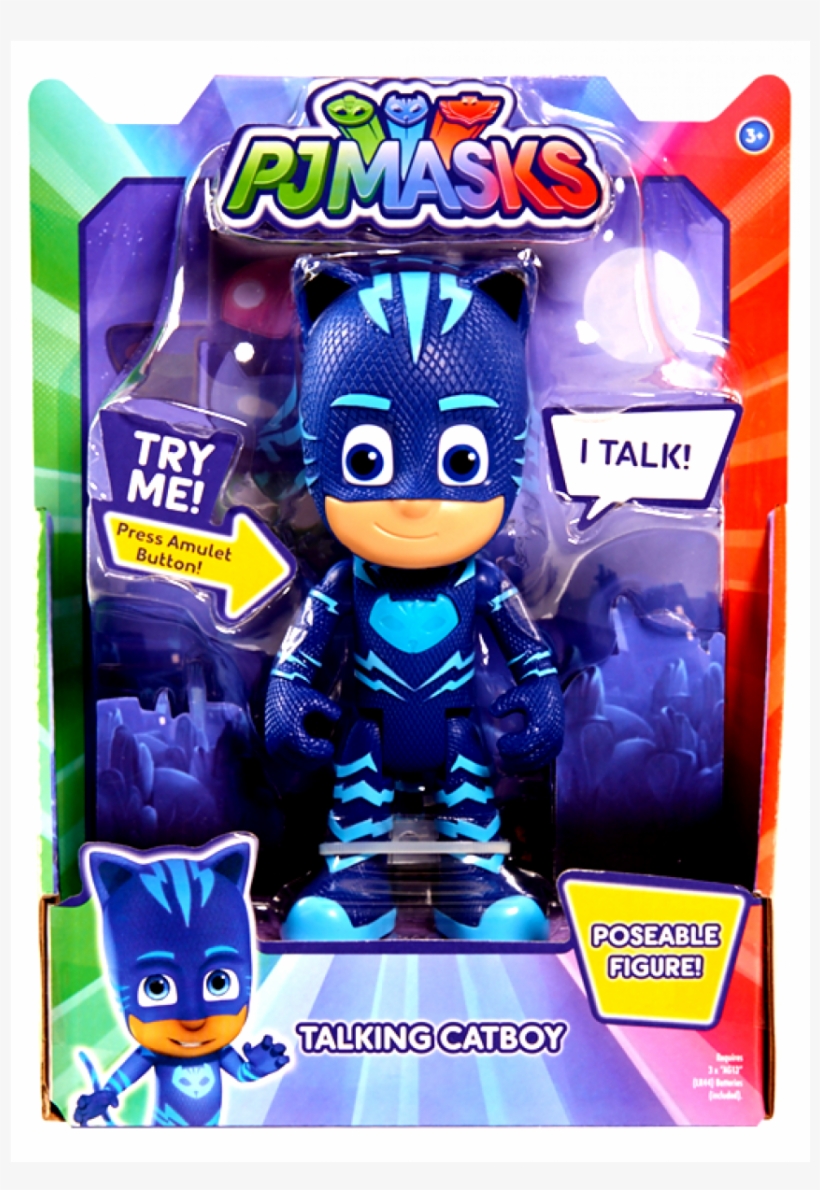 Pj Masks Dlx Φιγουρα Με Ομιλια (pjm04000) - Pj Masks Toys Figurine, transparent png #7709703