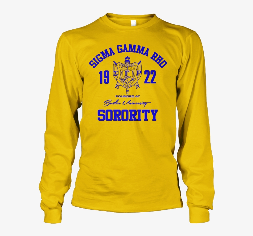 Sigma Gamma Rho Roots Long Sleeve T-shirt - Nba Youngboy Long Sleeve Shirt, transparent png #7709742