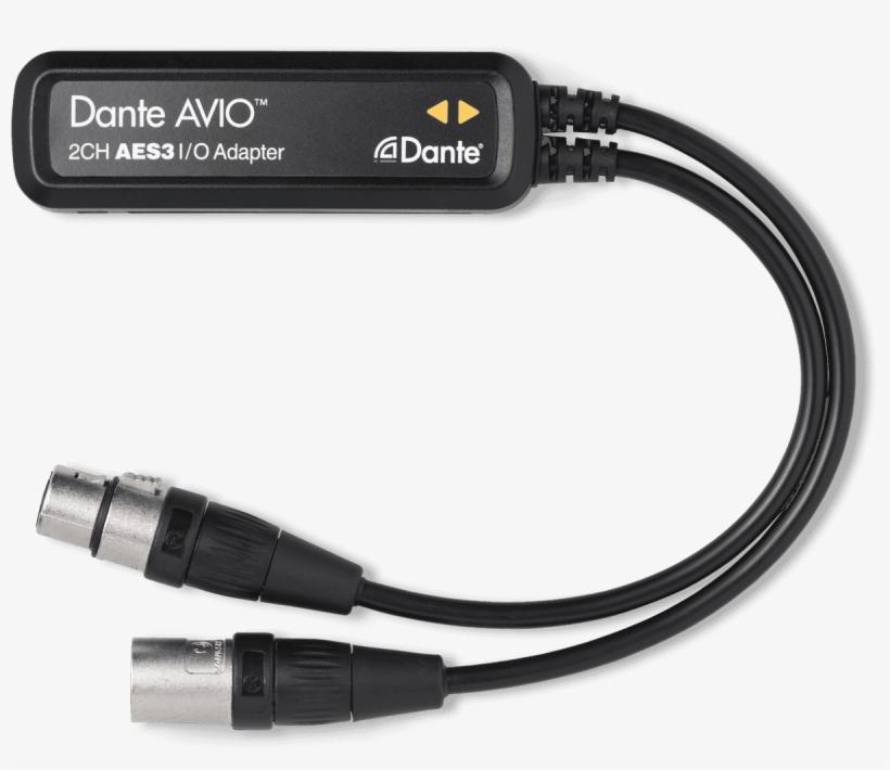 Dante Avio Adapters Adp Aes3 Au 2x2 - Audinate Adp Aes3 Au, transparent png #7709951