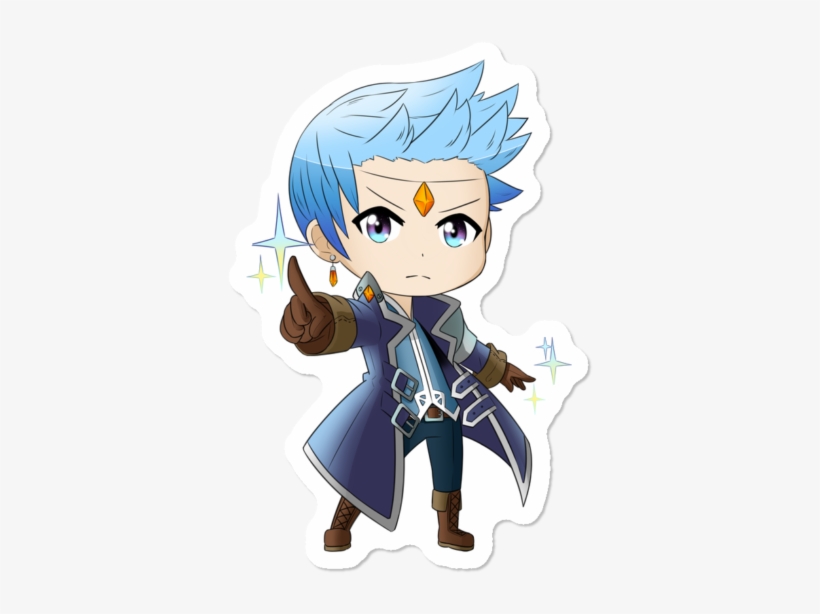 Wolfgang Chibi Sticker - Cartoon, transparent png #7710232