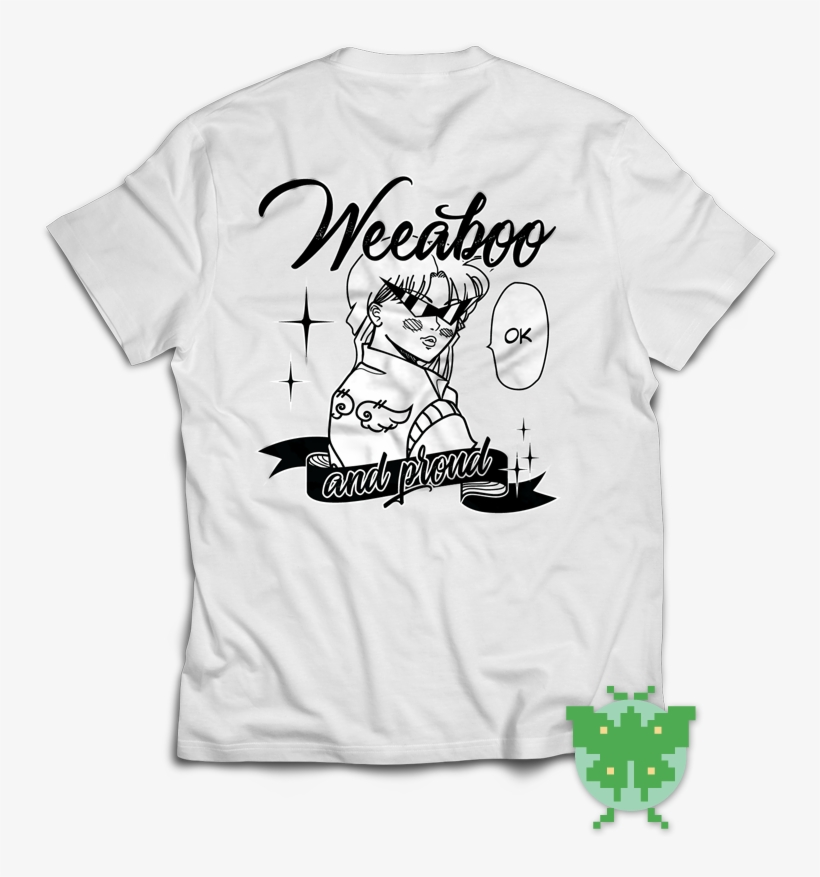 Weeaboo & Proud - T-shirt, transparent png #7710666