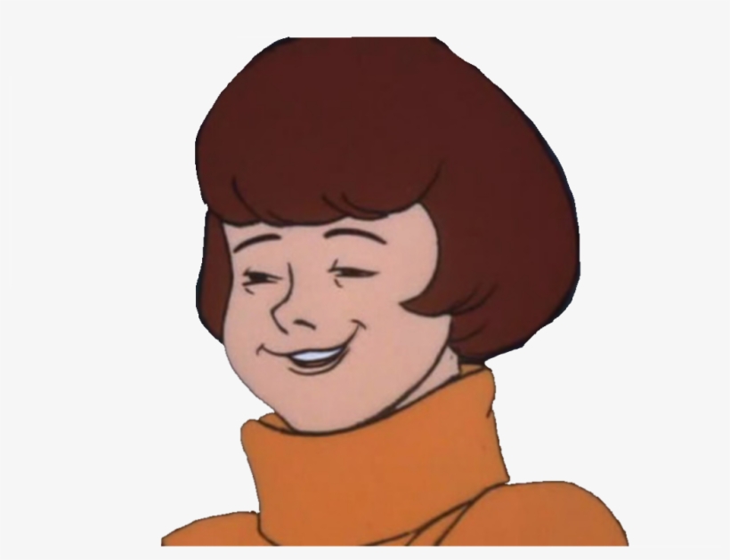 Meme Velma Scoobydoo Funny Girl Freetoedit - Scooby Doo Velma Meme, transparent png #7711239