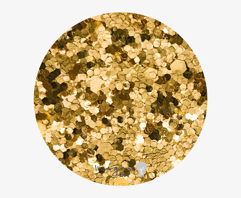 Gold Sequin Glitter Paper - Circle, transparent png #7712205